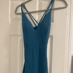 blue dress never worn